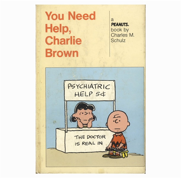 Set of 8 ''Peanuts'' Books, 6 Signed by Charles Schulz